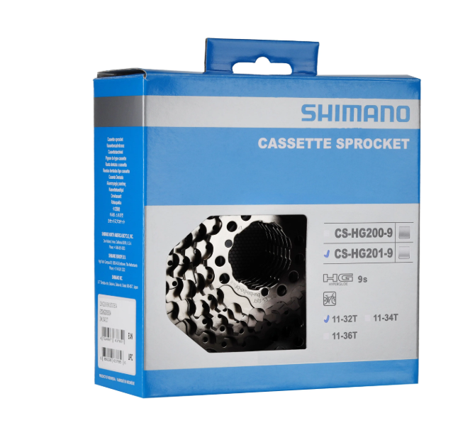 [88922132B] **SHIMANO ACERA 11-32 9 SPEED CASSETTE (BOXED)