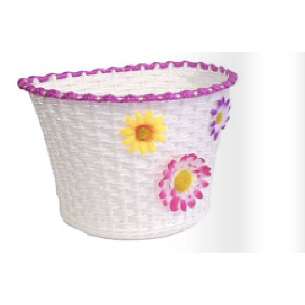[IVC607] **FRONT JUNIOR BASKET PINK/WHITE
