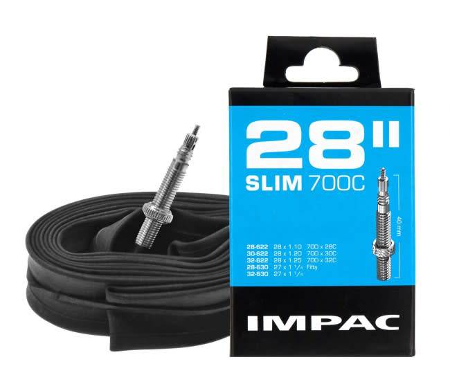 [IMP274P] **IMPAC PRESTA VALVE 40MM TUBE 27 x 1 1/4 40/60-584 (70400083)