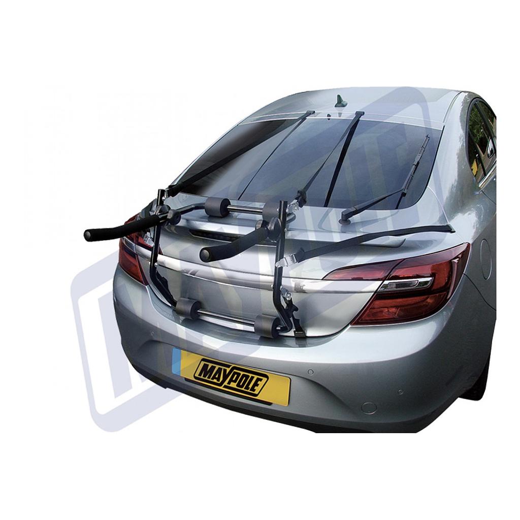 [BC2060] **MAYPOLE REAR MOUNTED 2 BIKE CARRIER BLACK