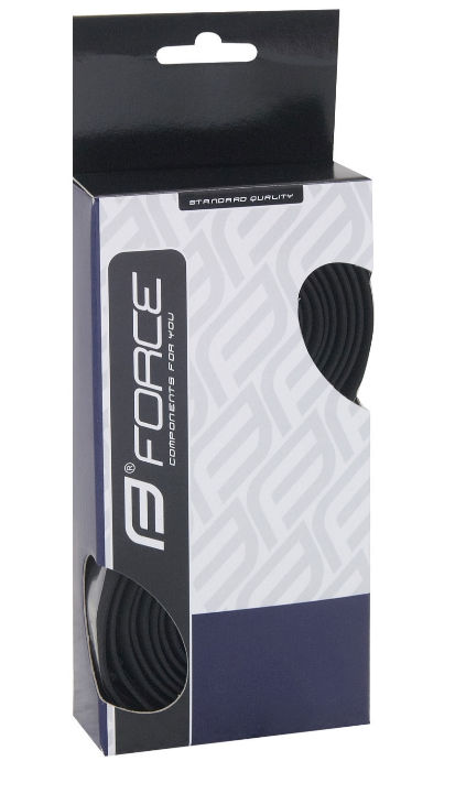 [38005] FORCE EVA HANDLEBAR TAPE & PLUGS BLACK