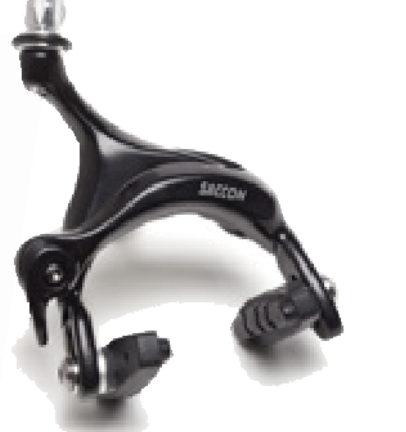 SACCON BRAKE CALIPERS 47-57 mm BLACK  ALLOY