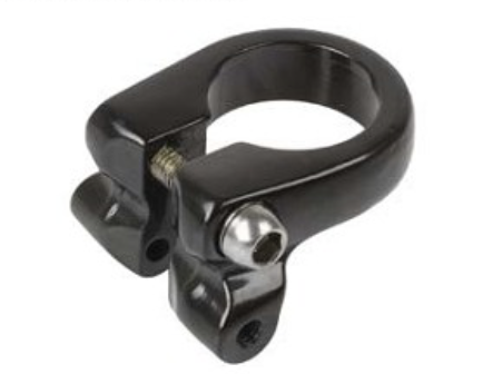 [CMC634] SEAT CLAMP WITH CARRIER FITTING 34.9 MM BLACK