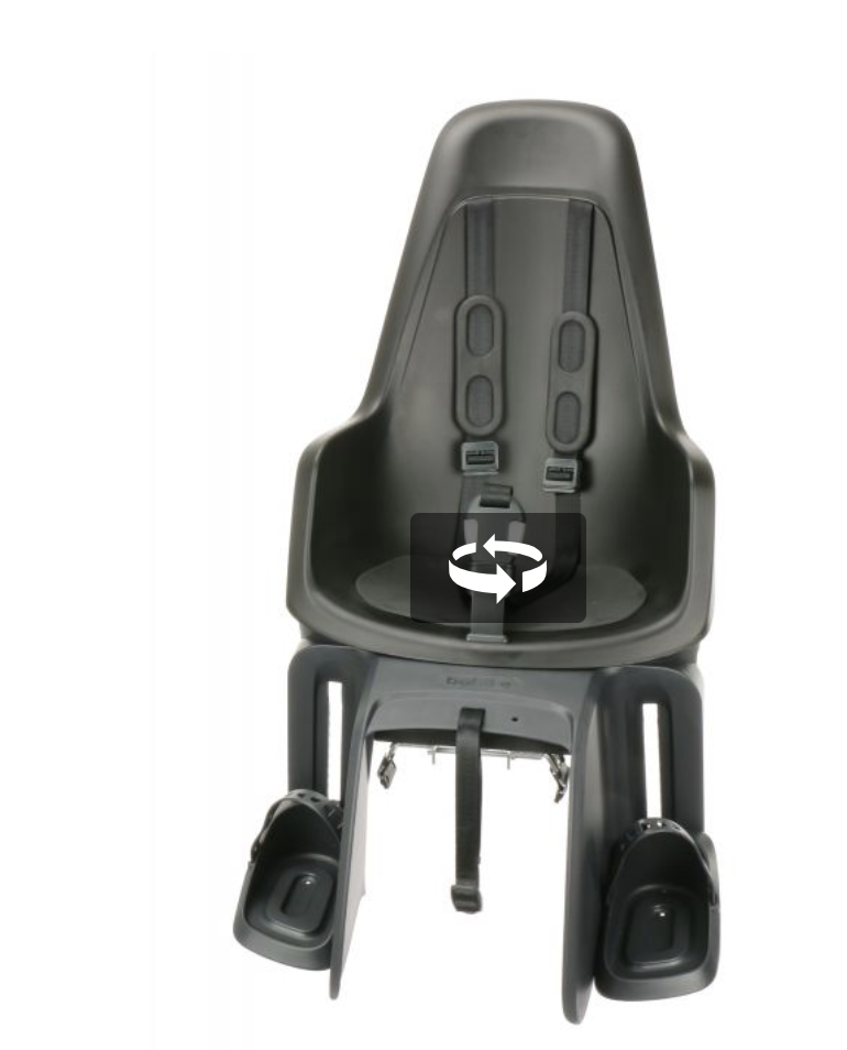 [8012100018] **Bobike ONE MAXI CARRIER FITTING  CHILDSEAT URBAN BLACK