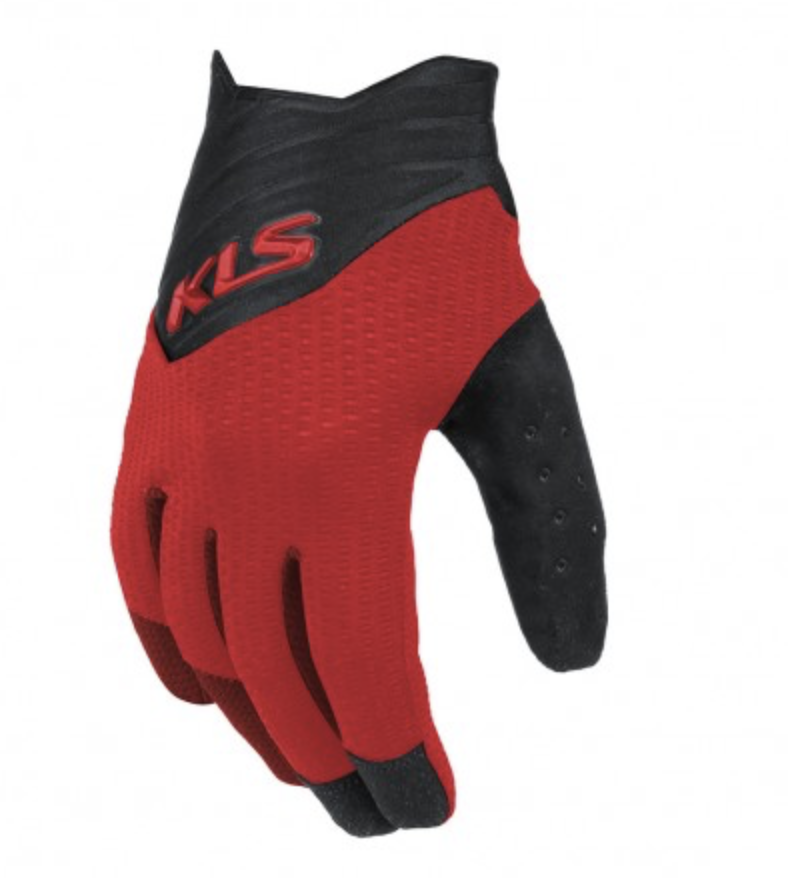 [CUTOUT RL] **KLS CUTOUT LONG FINGER GLOVES L RED