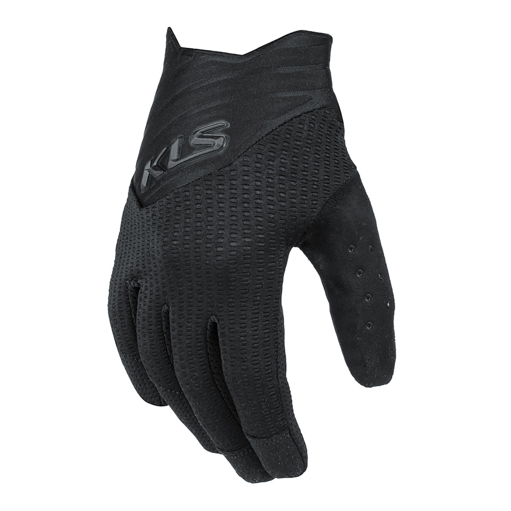 [CUTOUT BL] **KLS CUTOUT LONG FINGER GLOVES L BLACK