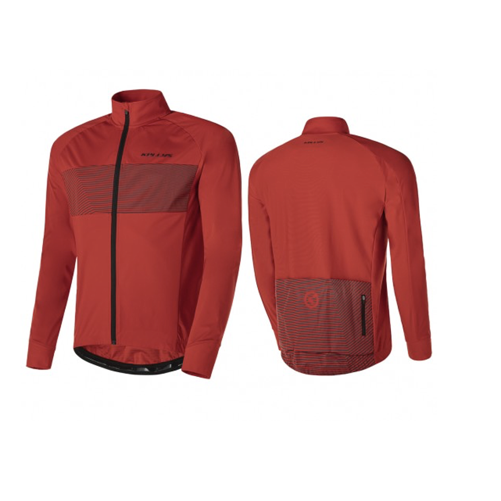 [FLAME M] **KLS RIVAL JACKET MEDIUM RED