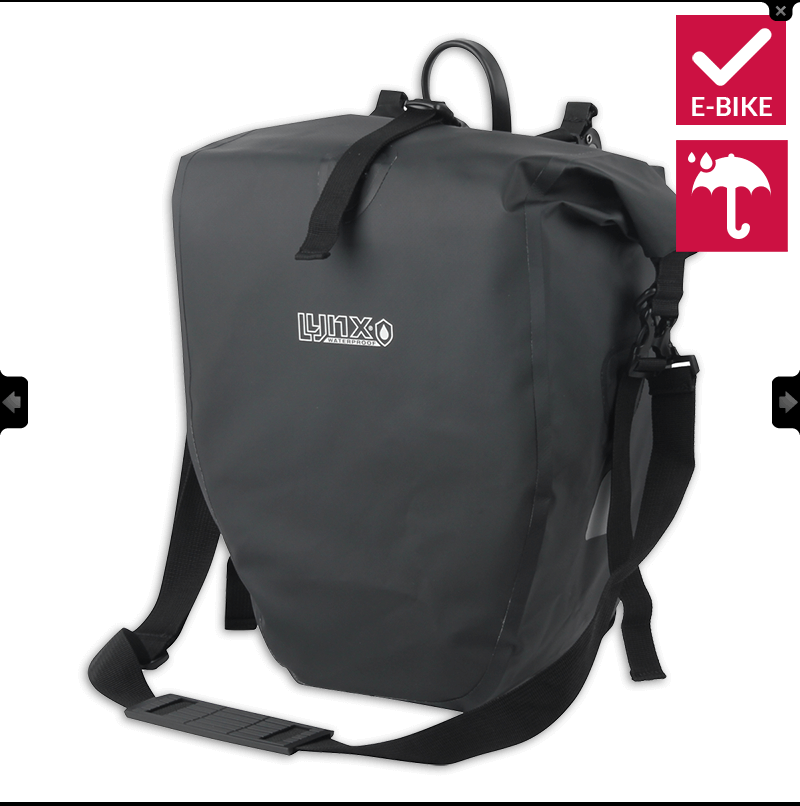 [610308.BK] **LYNX ROCKY XL SINGLE PANNIER BAG 29 LTR