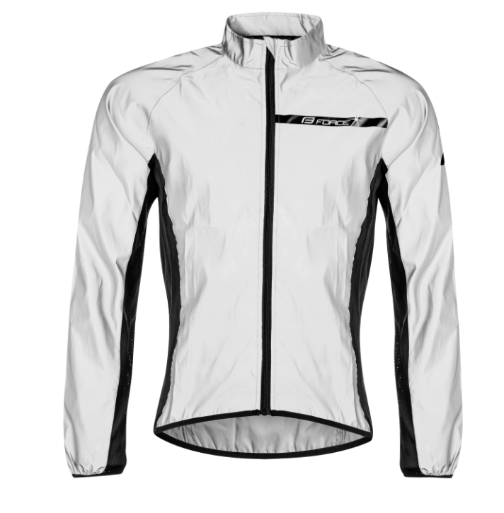 [8997902-XXL] **FORCE FLASH 2 REFLECTIVE JACKET LIGHT GREY XXL
