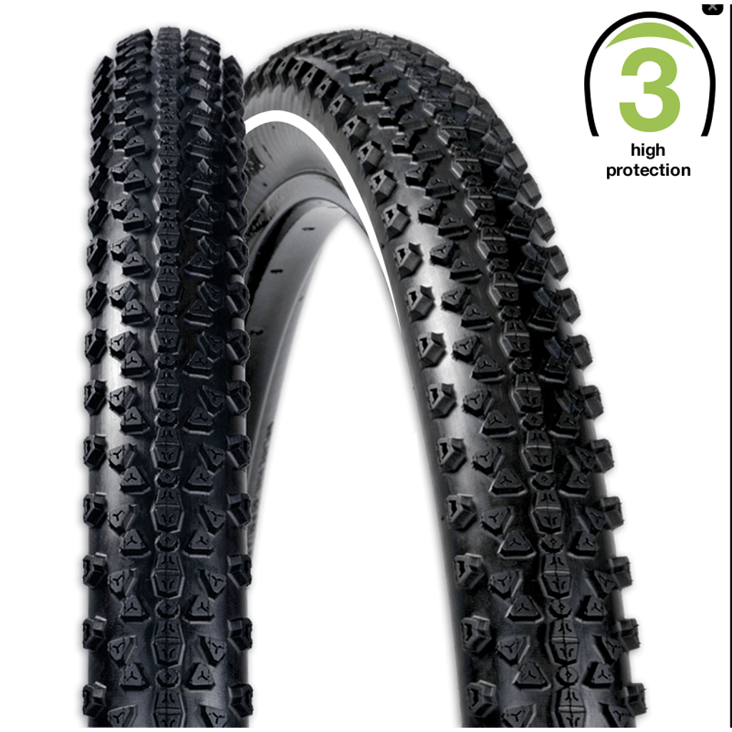 [391492] **REXWAY CONNECTOR TYRE 29 X 2.10  3.5 mm PUNCTURE PROTECTION REFLECTIVE LINE BLACK