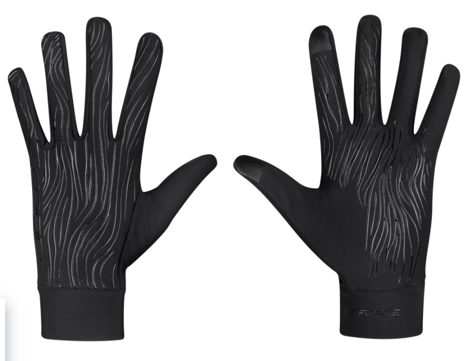 [9056950-XL] **FORCE TIGER GLOVES BLACK XL