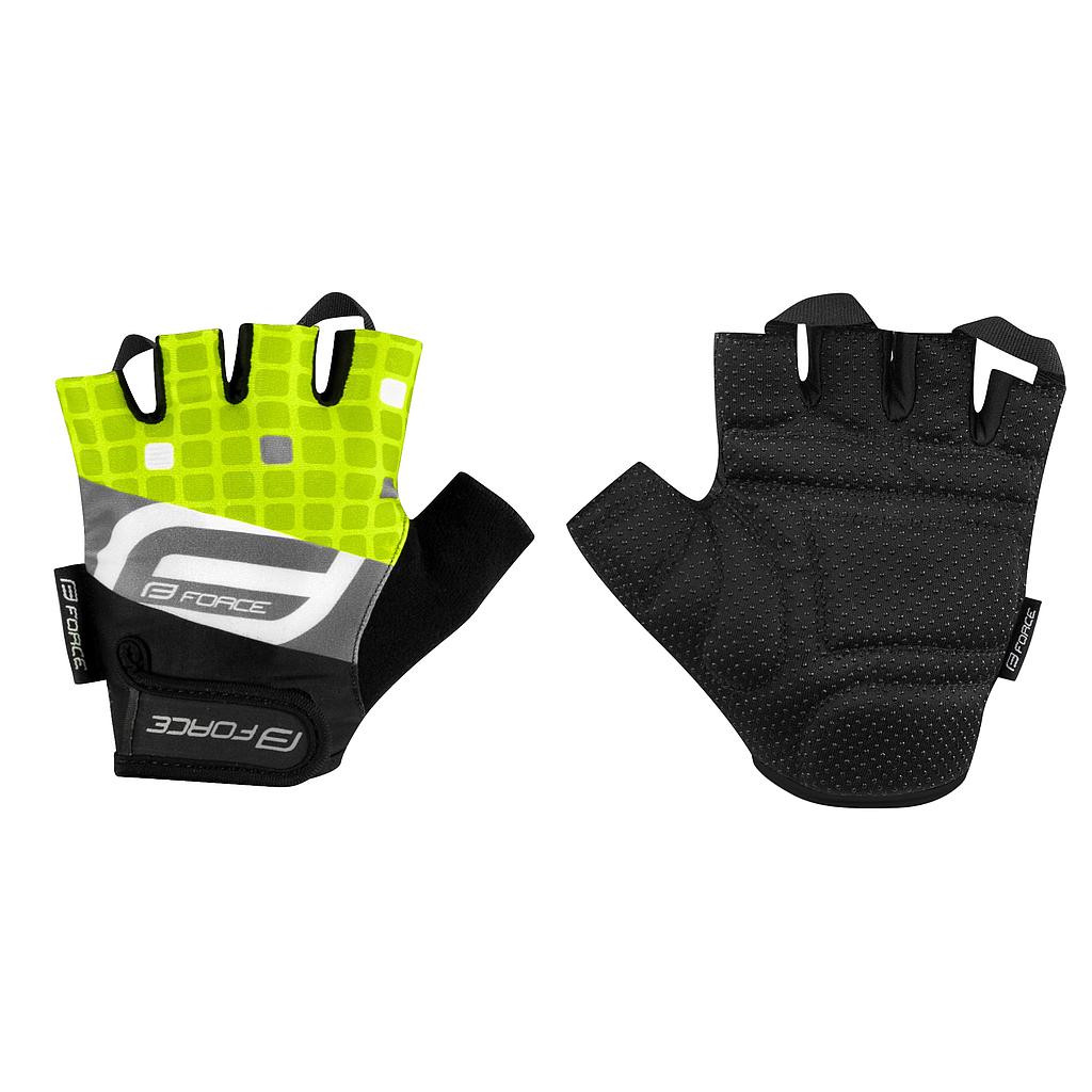 [905579-S] **FORCE SQUARE MITTS FLUO SMALL