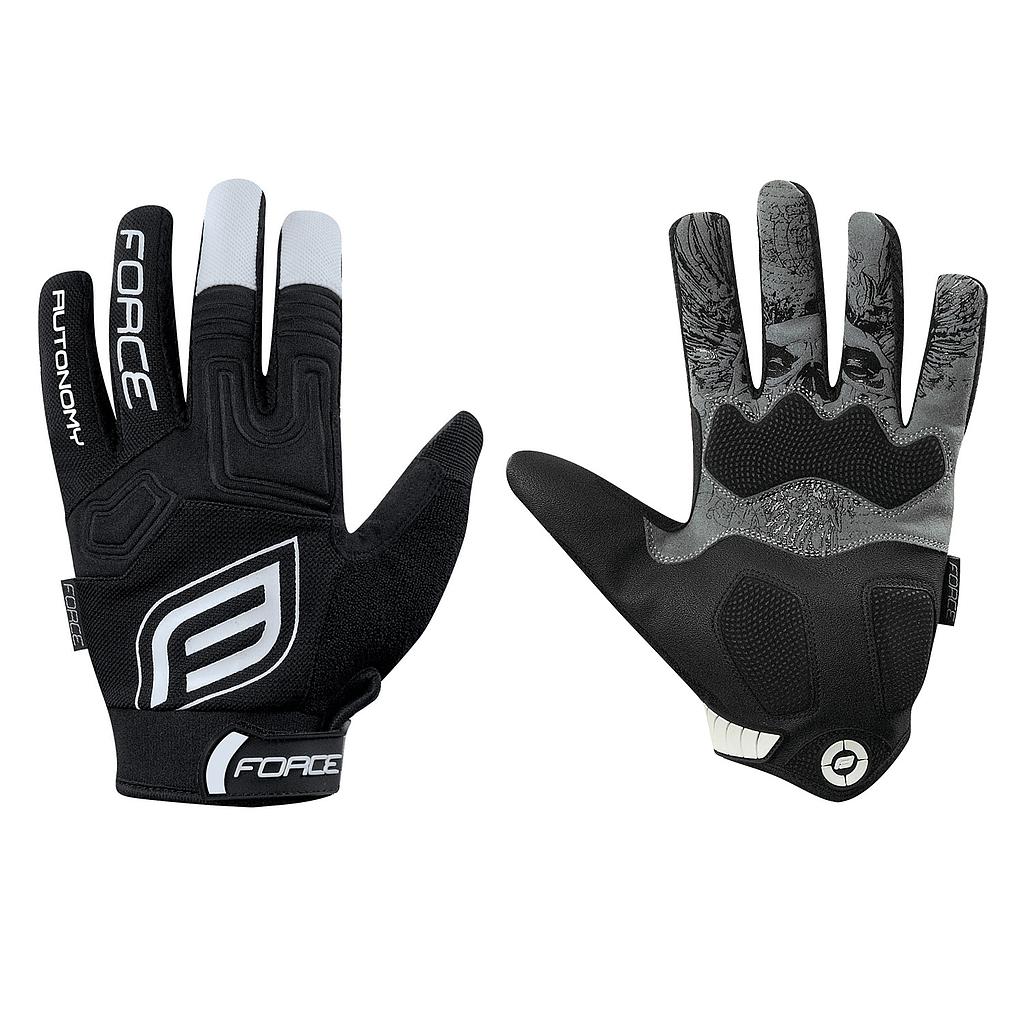 [905692-XL] **FORCE MTB AUTONOMY GLOVES BLACK X/LARGE