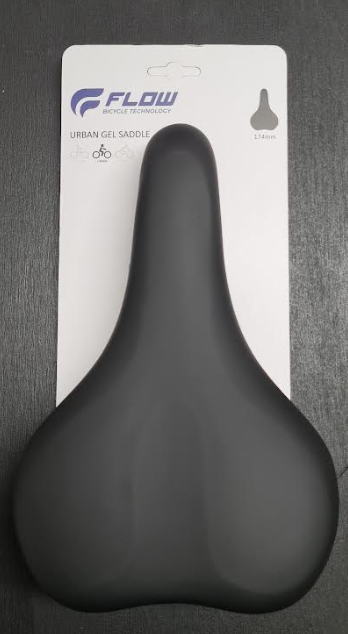 [QF-3096] **FLOW URBAN GEL SADDLE BLACK