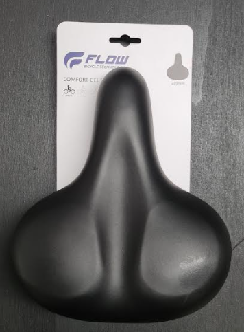 [QF-2059] **FLOW COMFORT GEL SADDLE BLACK