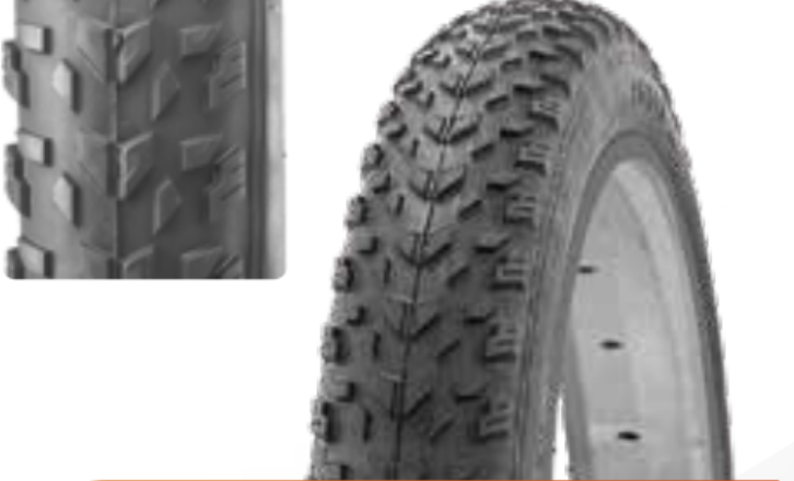 [W20P1258] **COMPASS TYRE  20 x 4 P1258 BLACK