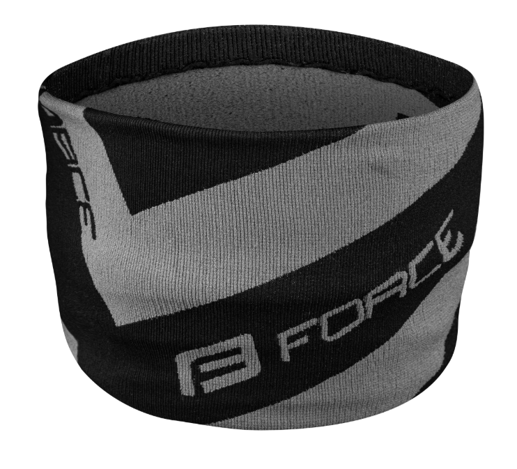 [9031461] **FORCE ARROW WINTER SCARF, BLACK-GREY,UNI