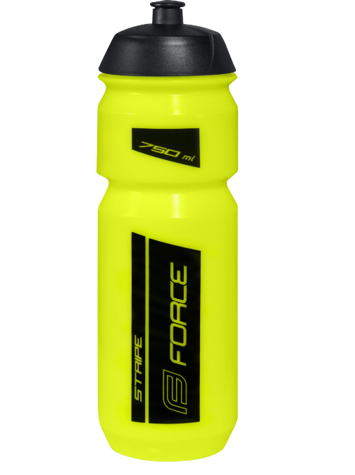 [251984] **FORCE STRIPE 0.75L DRINK BOTTLE FLUO/BLACK