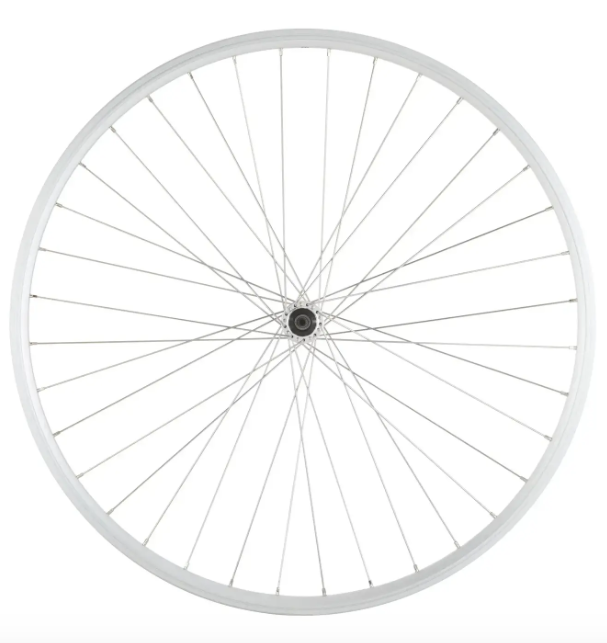 [700DSFQR] 700c HYBRID QR FRONT WHEEL DOUBLE WALL SILVER