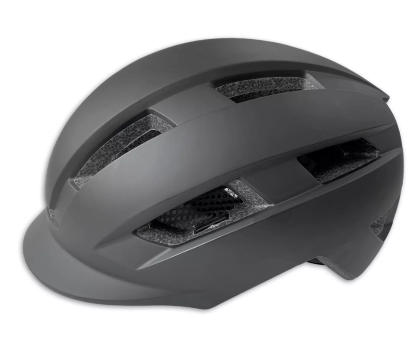 [619132.BLA] **LYNX CITY MOVE HELMET WITH LIGHT BLACK L (59-61)