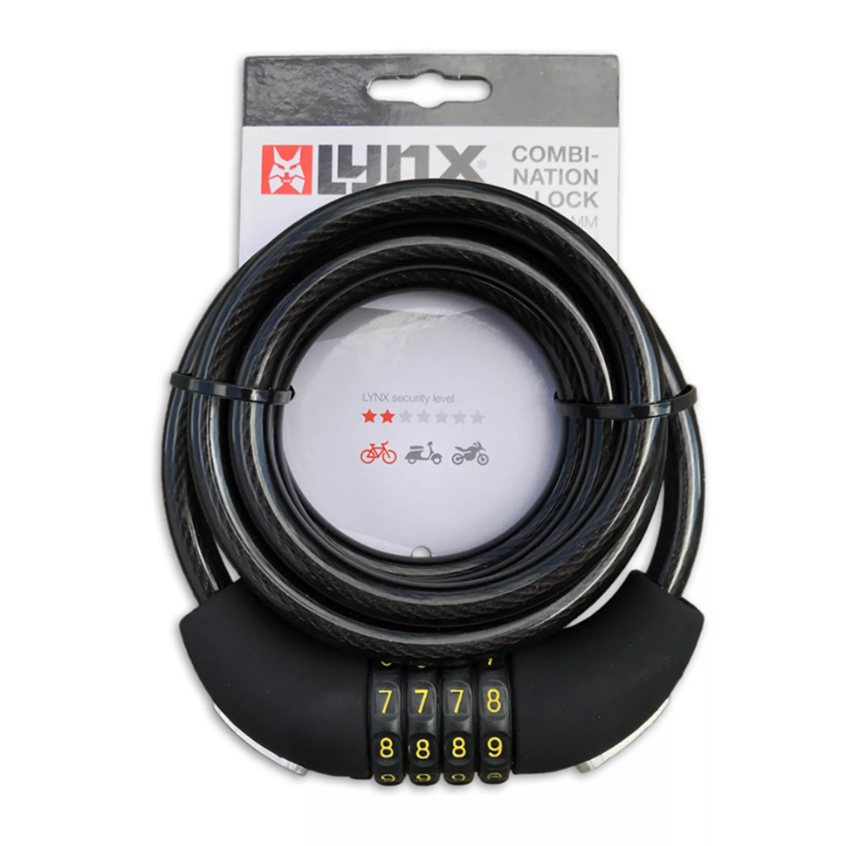 [410175] LYNX COMBINATION LOCK 180CM X 10mm