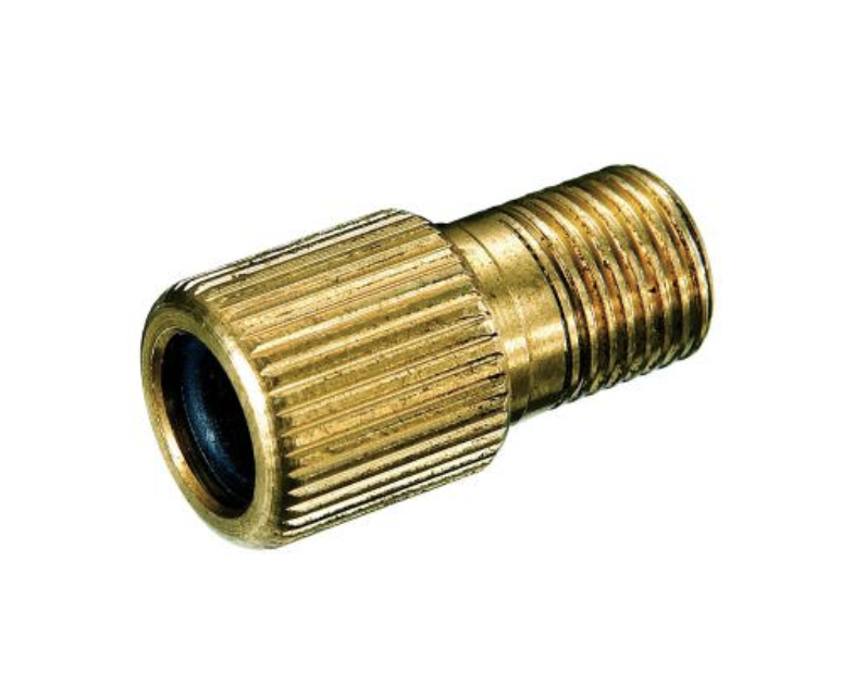 [I385X00] ** SCHRADER TO PRESTA VALVE BRASS ADAPTER  (PKT 10)