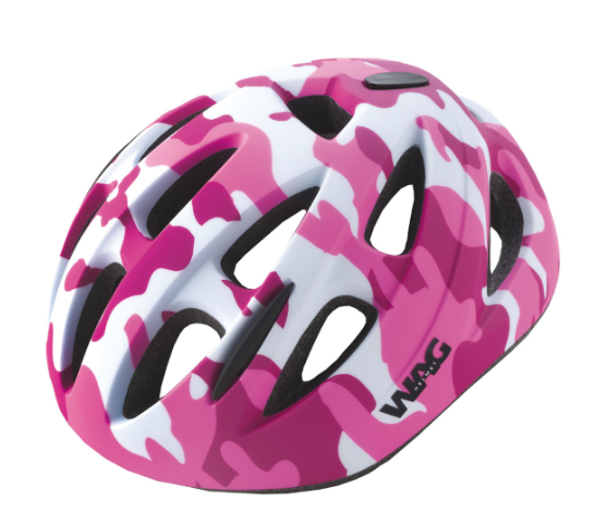 [588400318] **WAG SKY KIDS HELMET XS (48-52) CAMOUFLAGE PINK