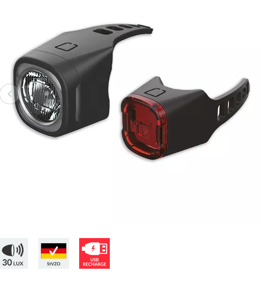 [429035] **LYNX NIGHTJAR 30 LUX USB LIGHT SET