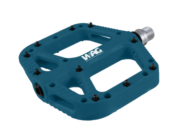 [421534104] **WAG FLAT MTB PEDALS PETROL