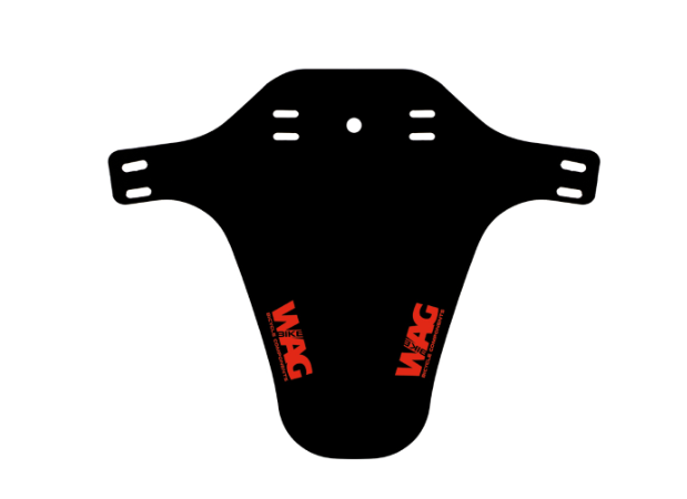 [421730043] WAG FRONT MUDGUARD BLACK/RED