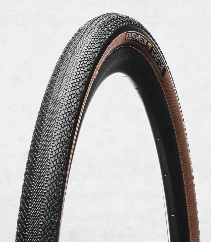 [PV702615] **HUTCHINSON OVERIDE TUBE TYPE TYRE 700x38 TAN WALL