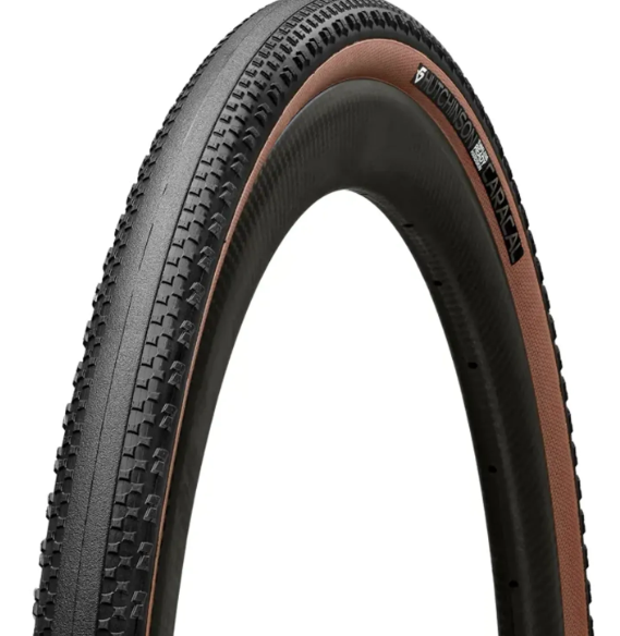 [PV532771] **HUTCHINSON CARACAL TUBELESS READY HARDSKIN TYRE 700x40 TAN WALL