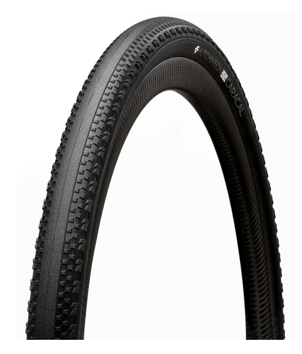 [PV532781] **HUTCHINSON CARACAL TUBELESS READY HARDSKIN TYRE 700x40 BLACK