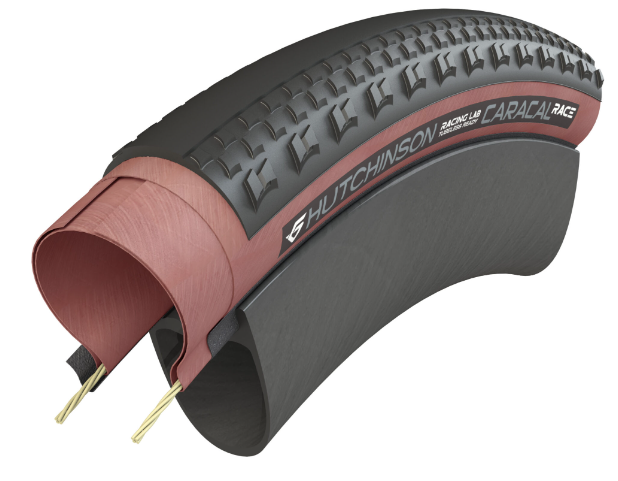 [PV532641] **HUTCHINSON CARACAL TLR RACING LAB  TYRE 700x40 TAN WALL