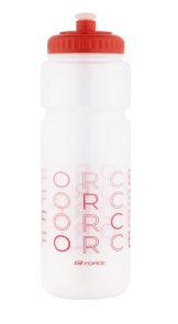 [2509062] **FORCE ENJOY 0.75L DRINK BOTTLE TRANSPARENT RED