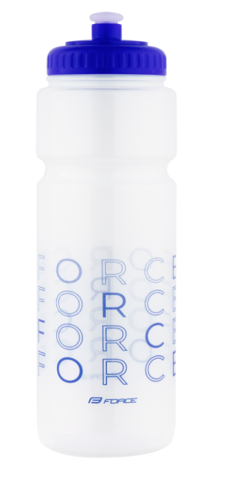 [2509063] **FORCE ENJOY 0.75L DRINK BOTTLE TRANSPARENT BLUE