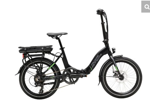 [BELEB005/NO] **ADRIATICA E-SMILE LOW STEP 20" (FOLDING)  E-BIKE  BLACK