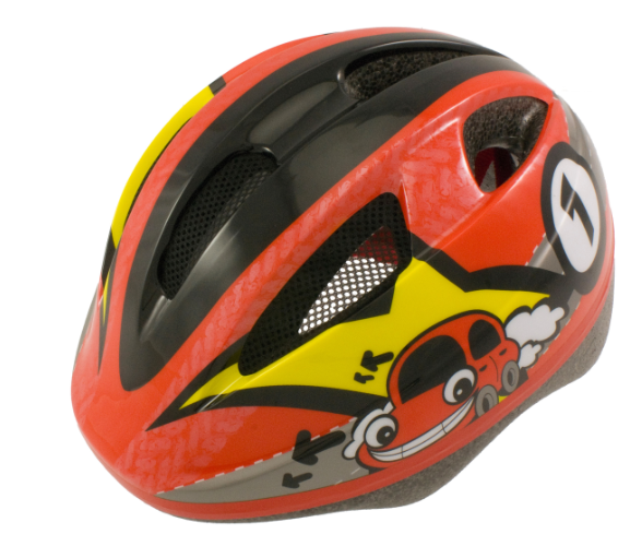 [588402183] **WAG EASY RIDER KID HELMET S (52-56) RED