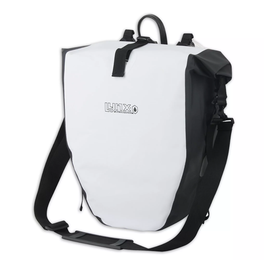 [610308.WH] **LYNX ROCKY XL SINGLE PANNIER BAG 29 LTR WHITE