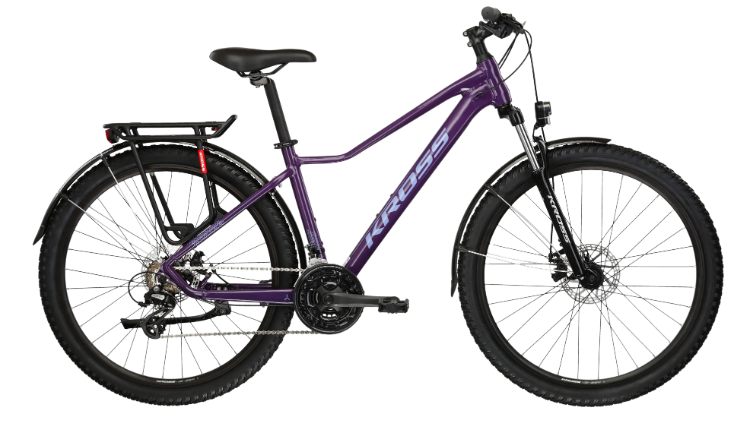 [KRLE2E27X17W009085] KROSS LEA 2.0 EQ 27" WHEEL (17")PURPLE/PURPLE/GLOSSY